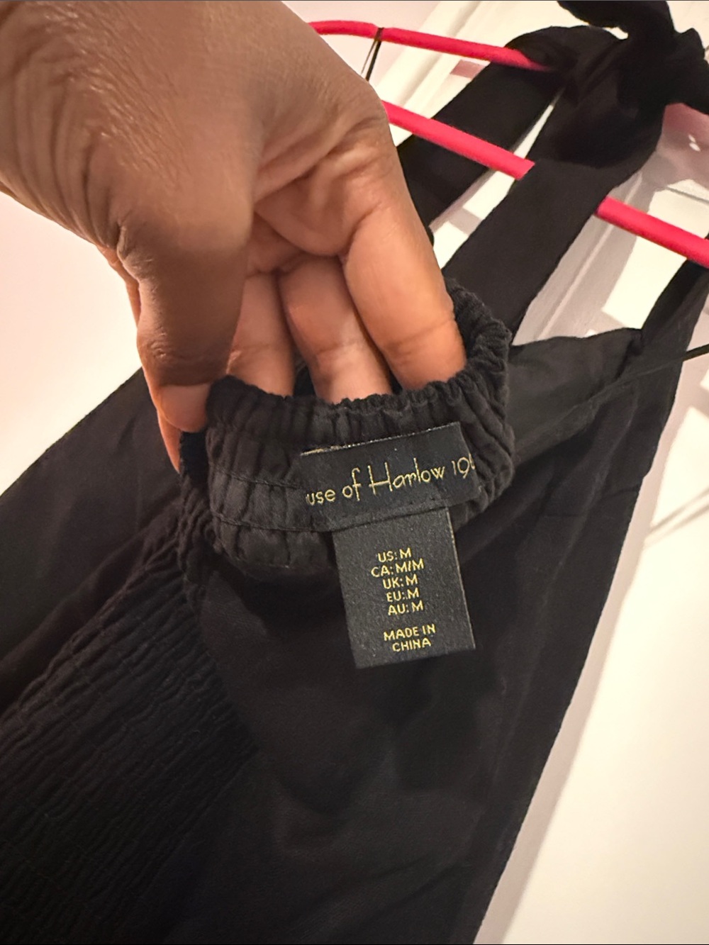 House of Harlow 1960 Black Mini Dress - Picture 4 of 5